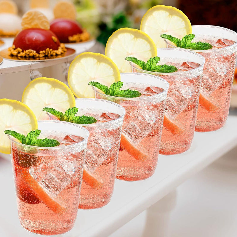 Vasos Cristal Festivé 10oz · Set 100 piezas · Transparente