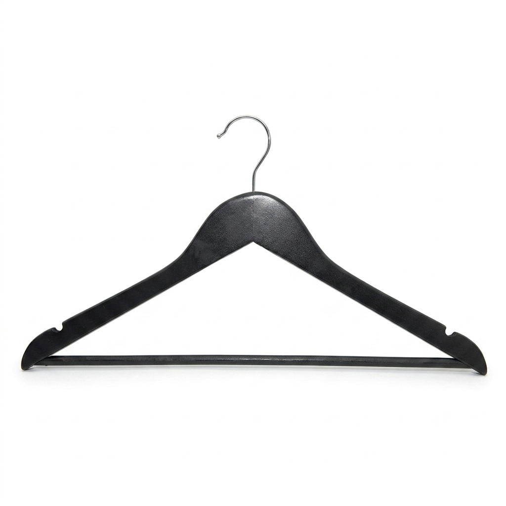 Ganchos de Madera Negro · Set 20 piezas