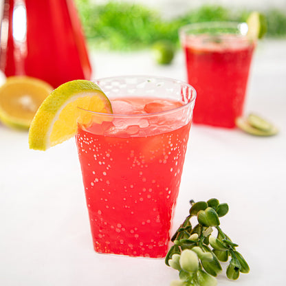 Juego De 100 Vasos De Plástico Creta 12 Oz Transparente