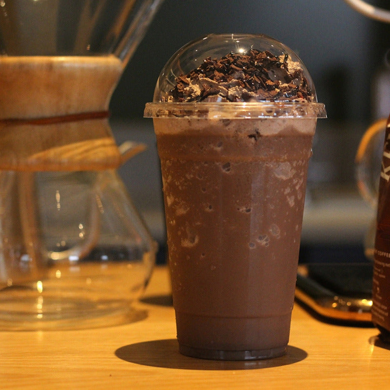 Alviria 50 Vasos Desechables De Plástico 20 Oz Con Tapa Domo Transparente