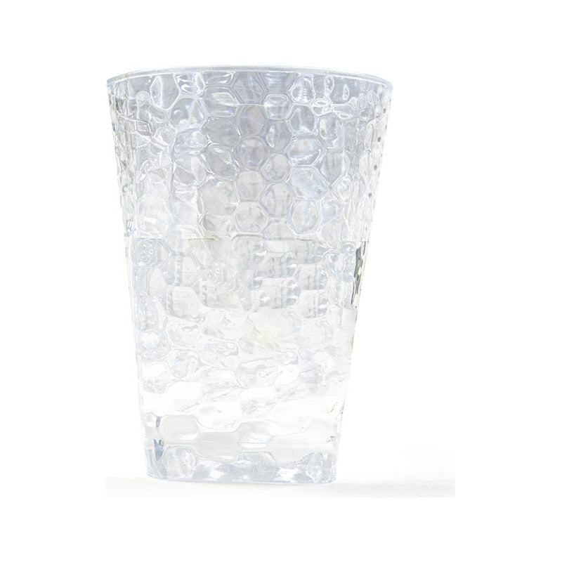 Juego De 100 Vasos De Plástico Creta 12 Oz Transparente