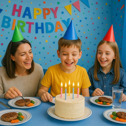 50 Platos De Plástico Desechables Elegante. Para 25 Personas