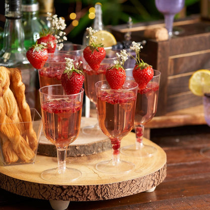 Juego Copas De Vino 50 Piezas Transparentes 5 Oz (148ml) Transparente