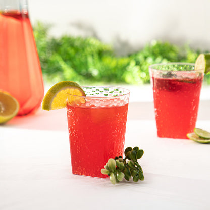 Juego De 100 Vasos De Plástico Creta 12 Oz Transparente