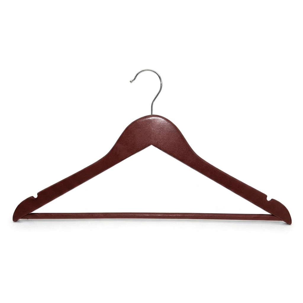 Ganchos de Madera Caoba · Set 20 piezas