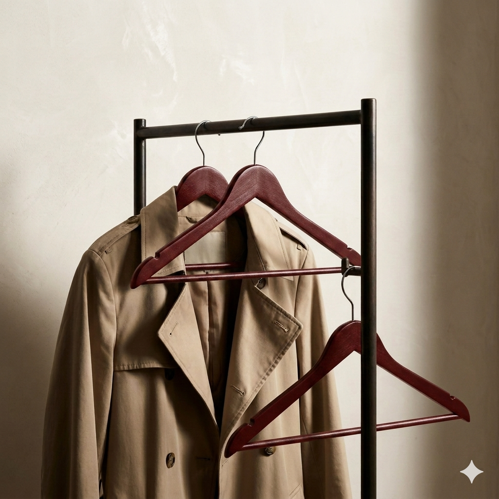 Ganchos de Madera Caoba · Set 20 piezas