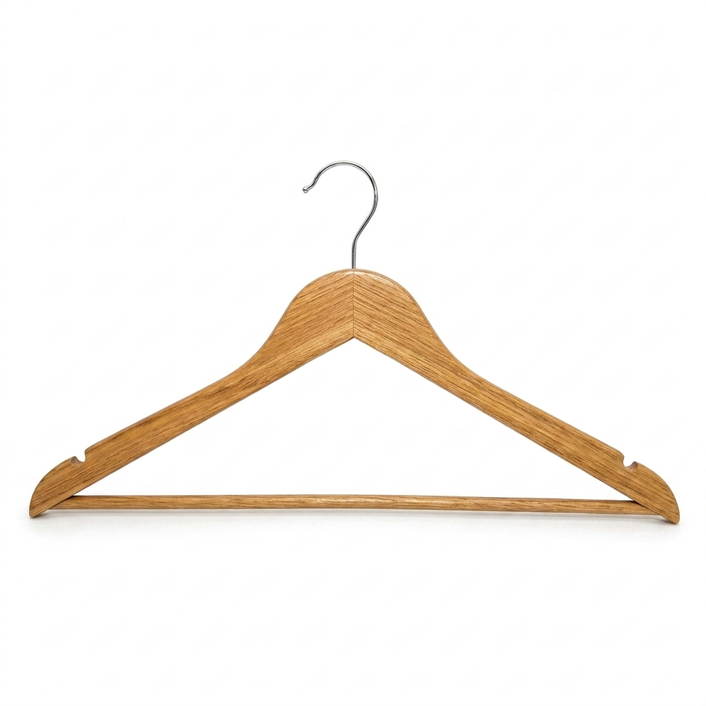 Ganchos de Madera Natural · Set 20 piezas