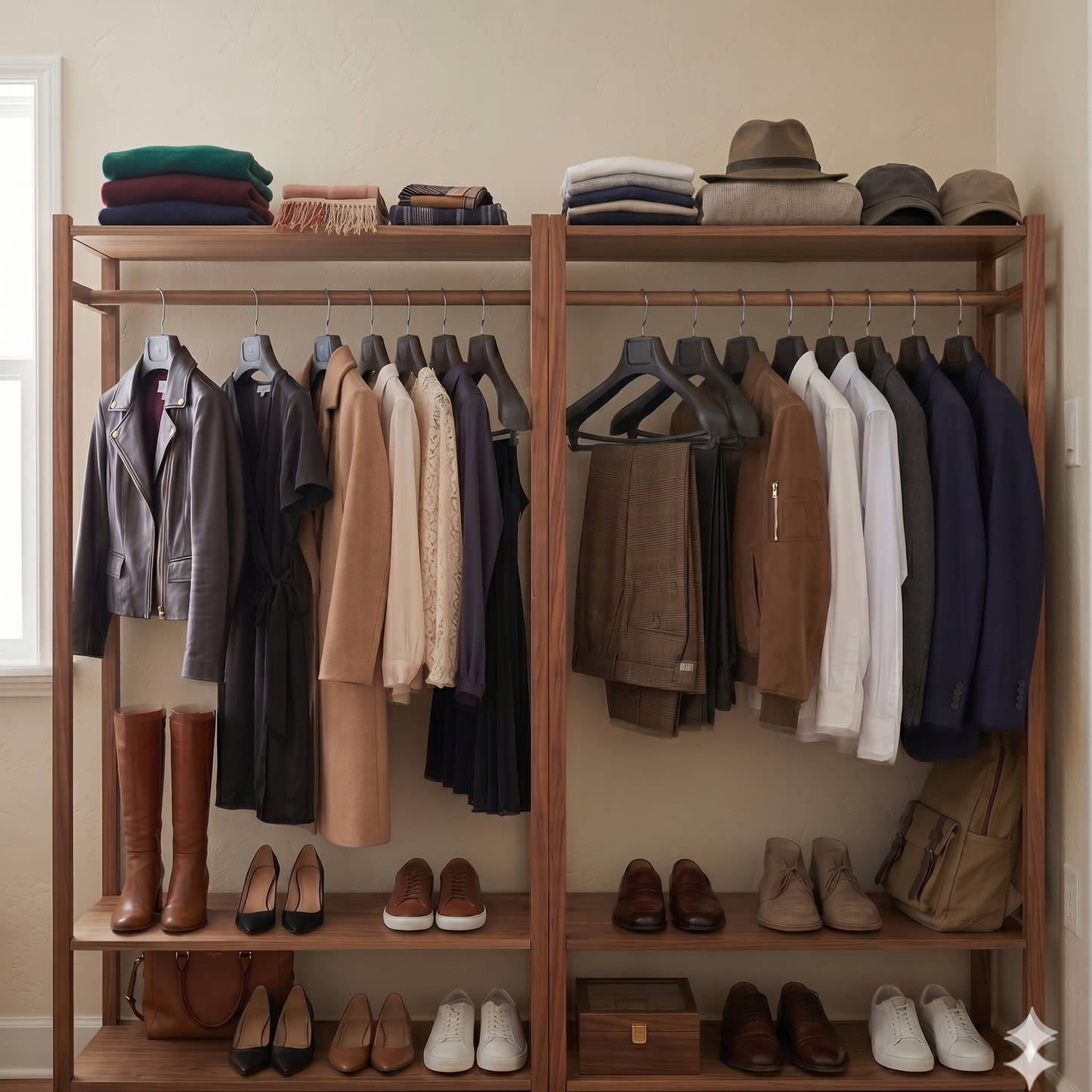 Ganchos de Plástico para Traje · Set 10 piezas